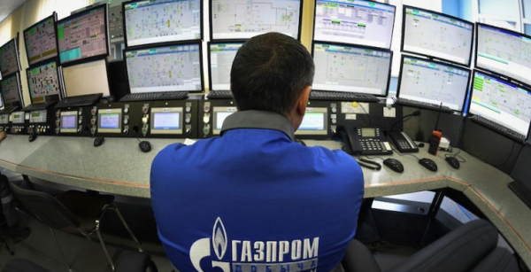 La sala di controllo di Gazprom a Bovanenkovo, il giacimento della penisola artica di Yamal 