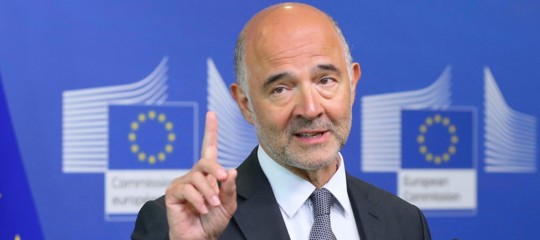 Il commissario europeo agli Affari economici Pierre Moscovici: "Le regole non si discutono"