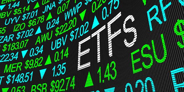 ETFs Exchange Traded Funds Stock Market Investment 3d Illustrati