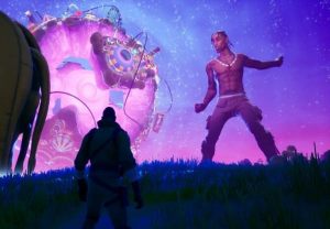 Concerto di Travis Scott in Fortnite